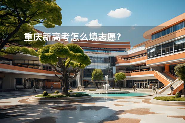 重慶新高考怎么填志愿？